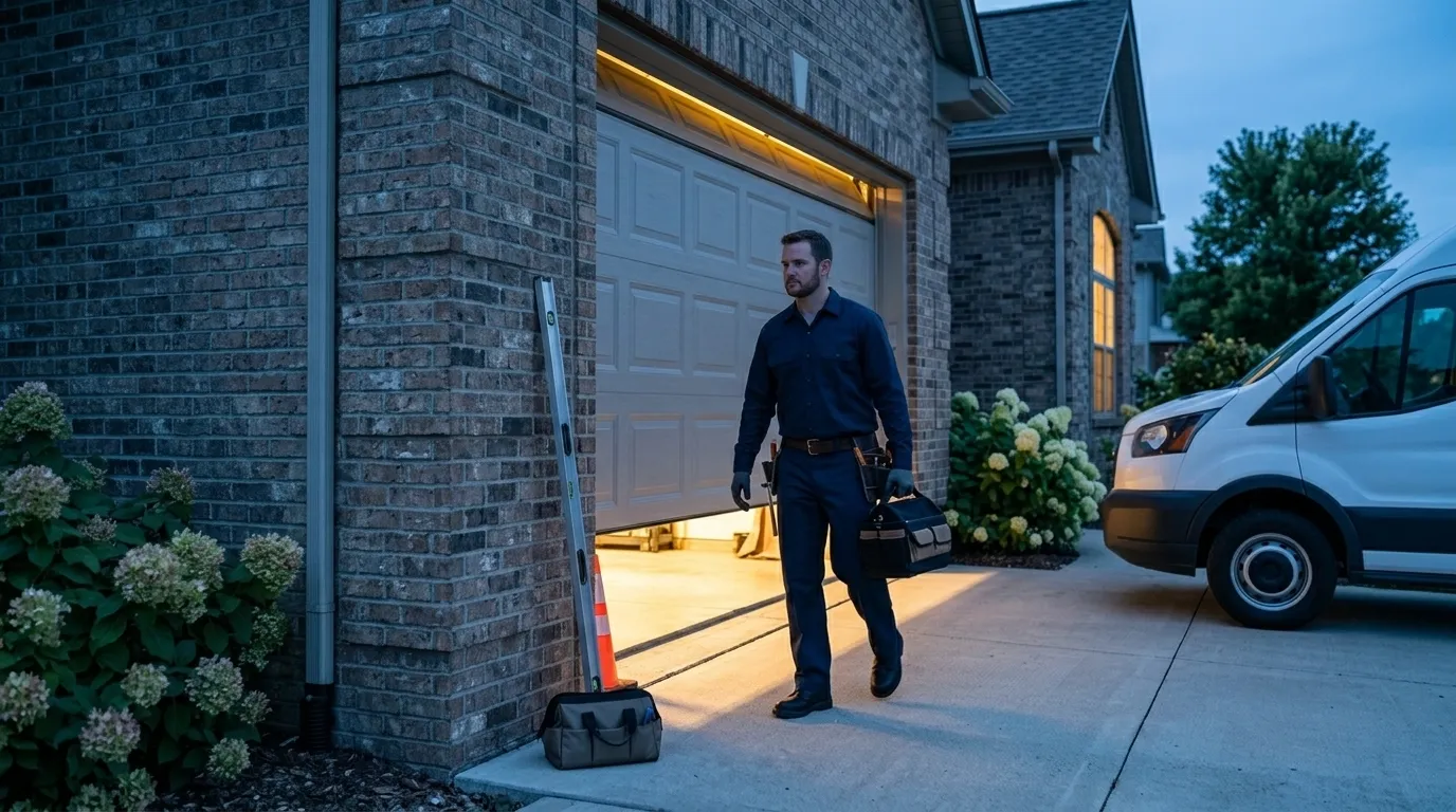 Emergency Garage Door Repair for Princeton Homes in Frisco