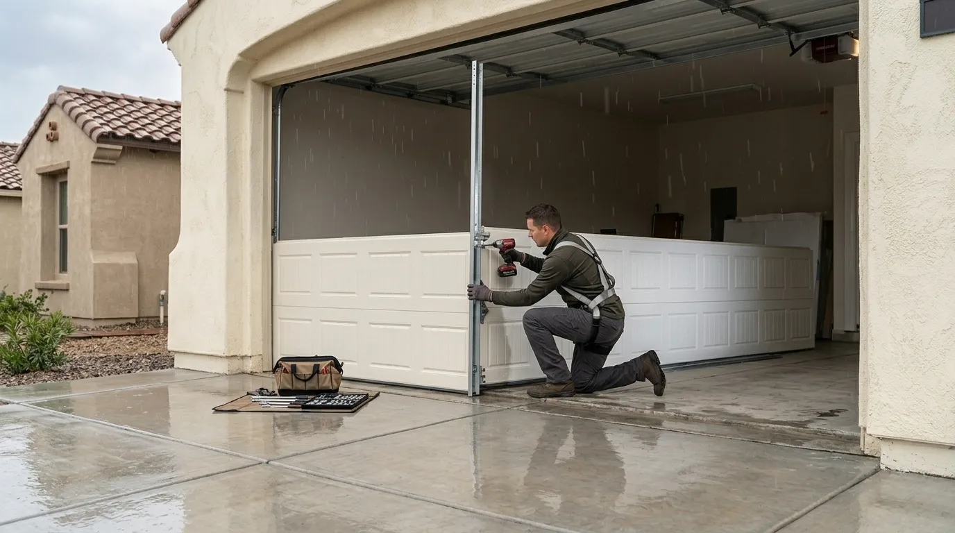 Garage Door Installation for Corinth Homes in Frisco