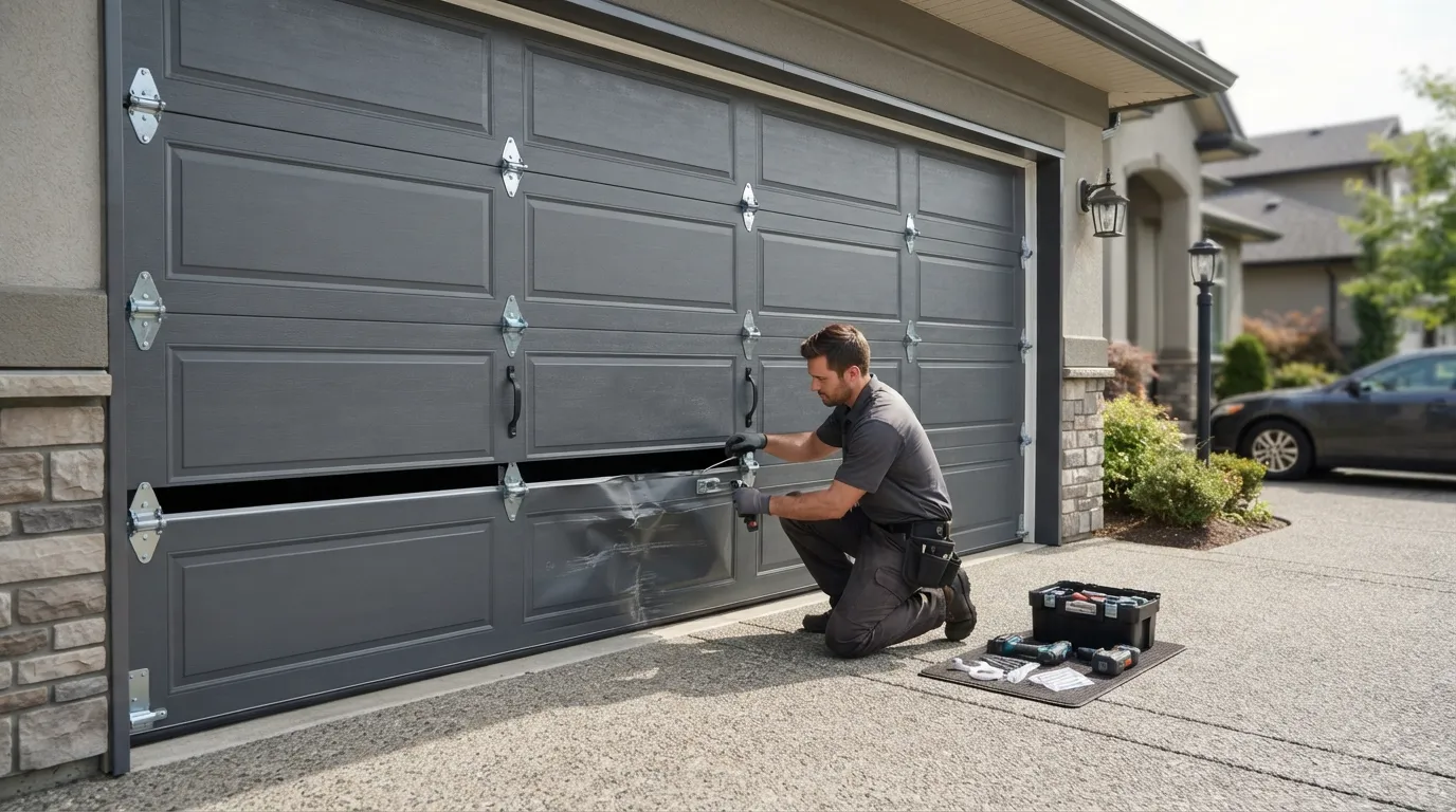 Garage Door Panel Replacement in Corinth, TX in Frisco
