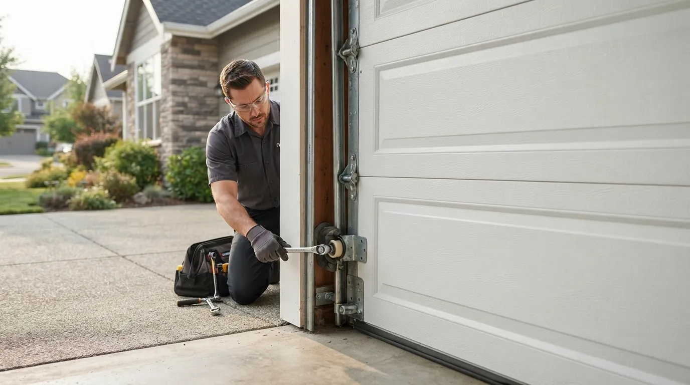 Roller Replacement for Melissa's 2015-Era Garage Doors in Frisco