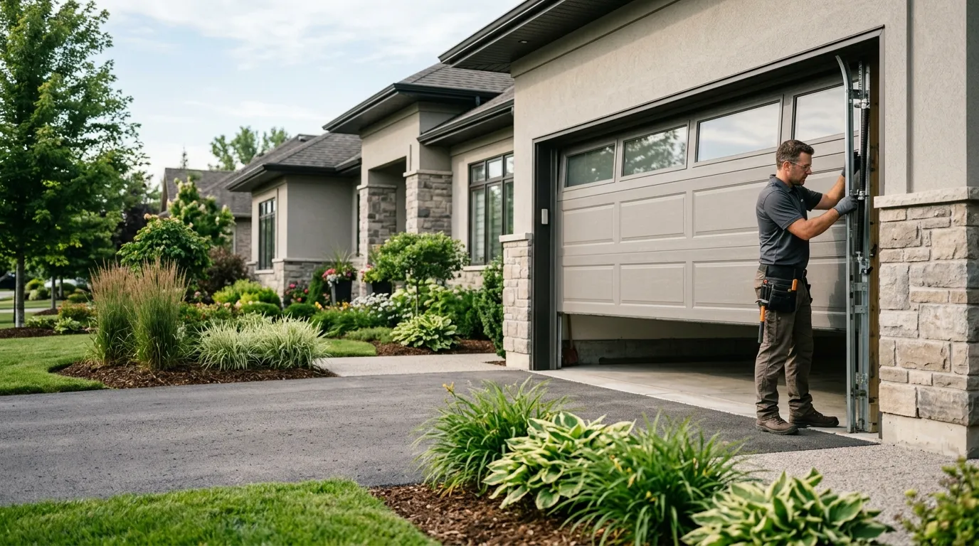 New Garage Door Installation for Melissa Homes in Frisco
