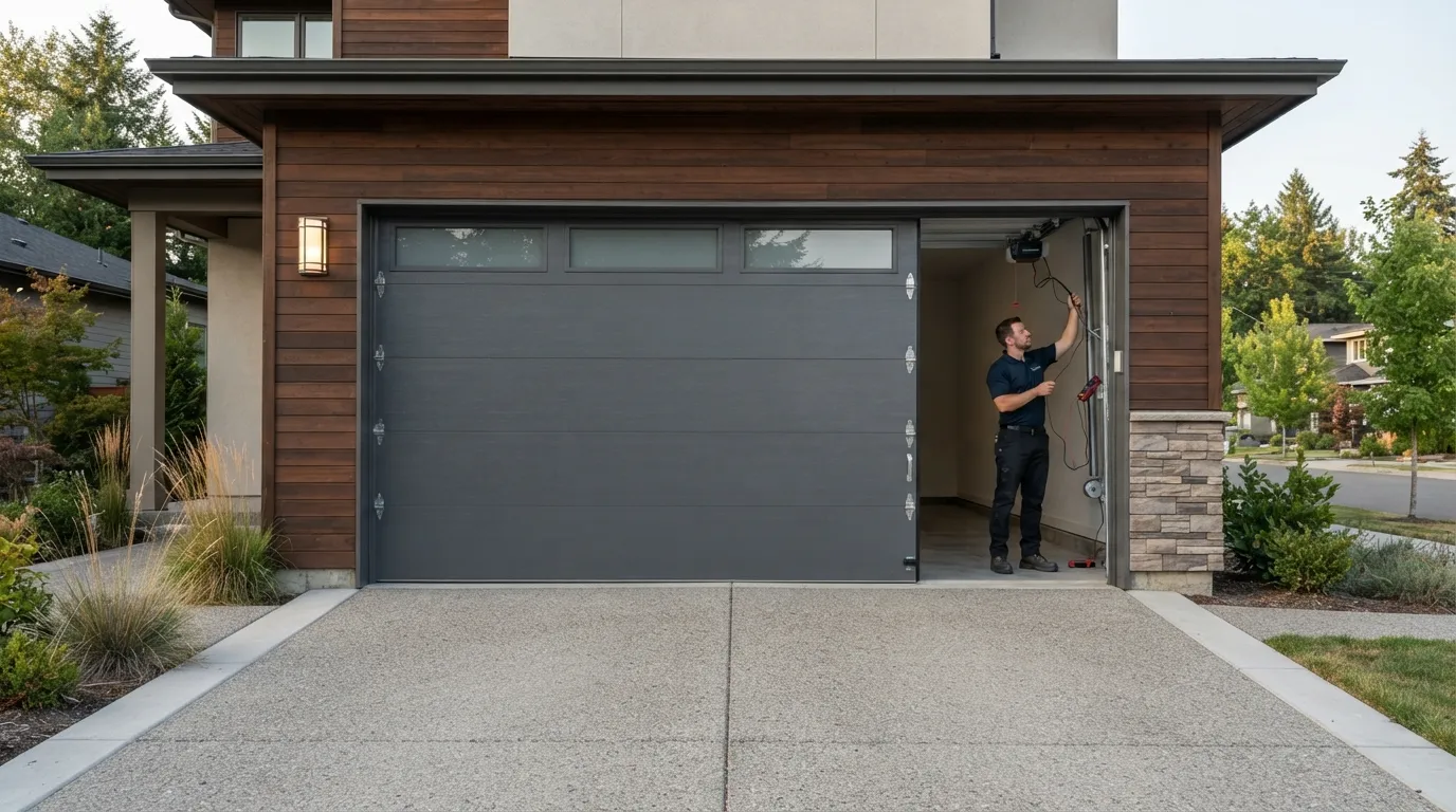 New Garage Door Installation for Princeton Homes in Frisco