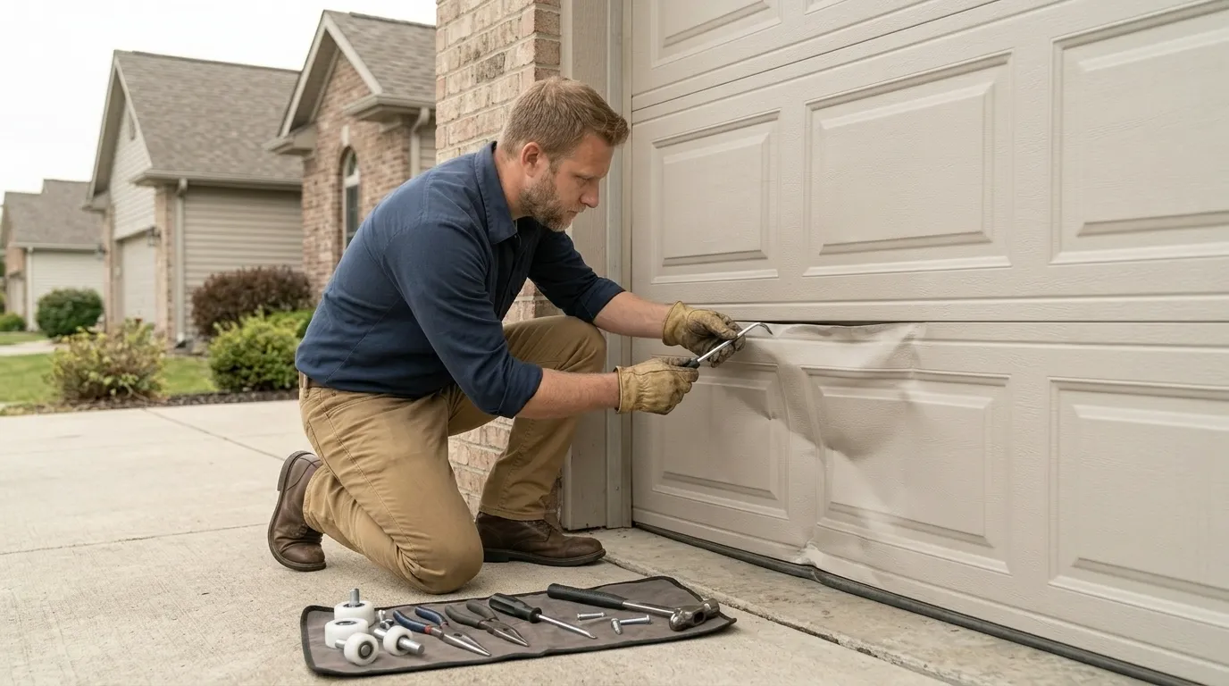 Panel Replacement for Melissa's Newer Garage Doors in Frisco