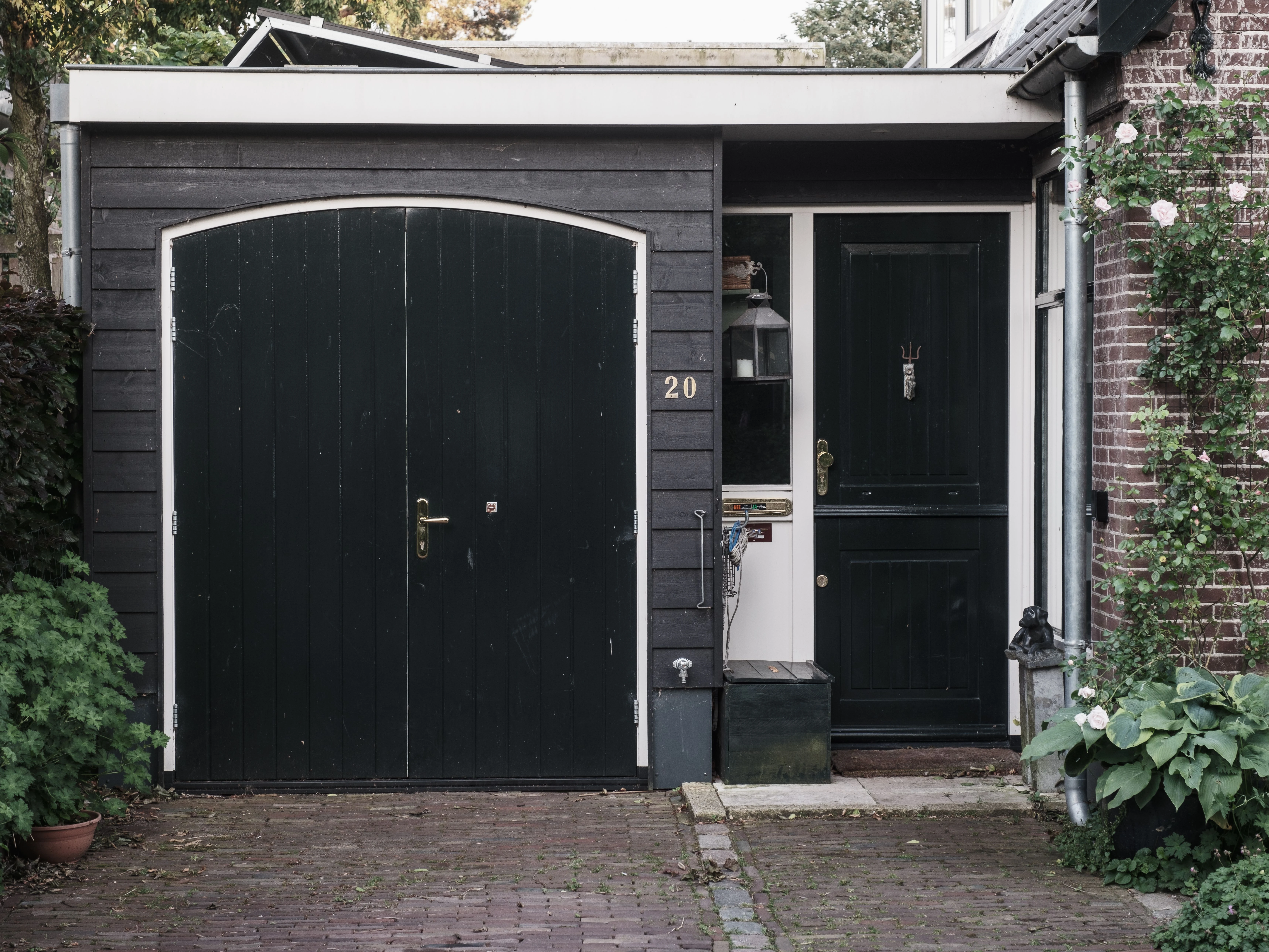 Residential garage door in Frisco