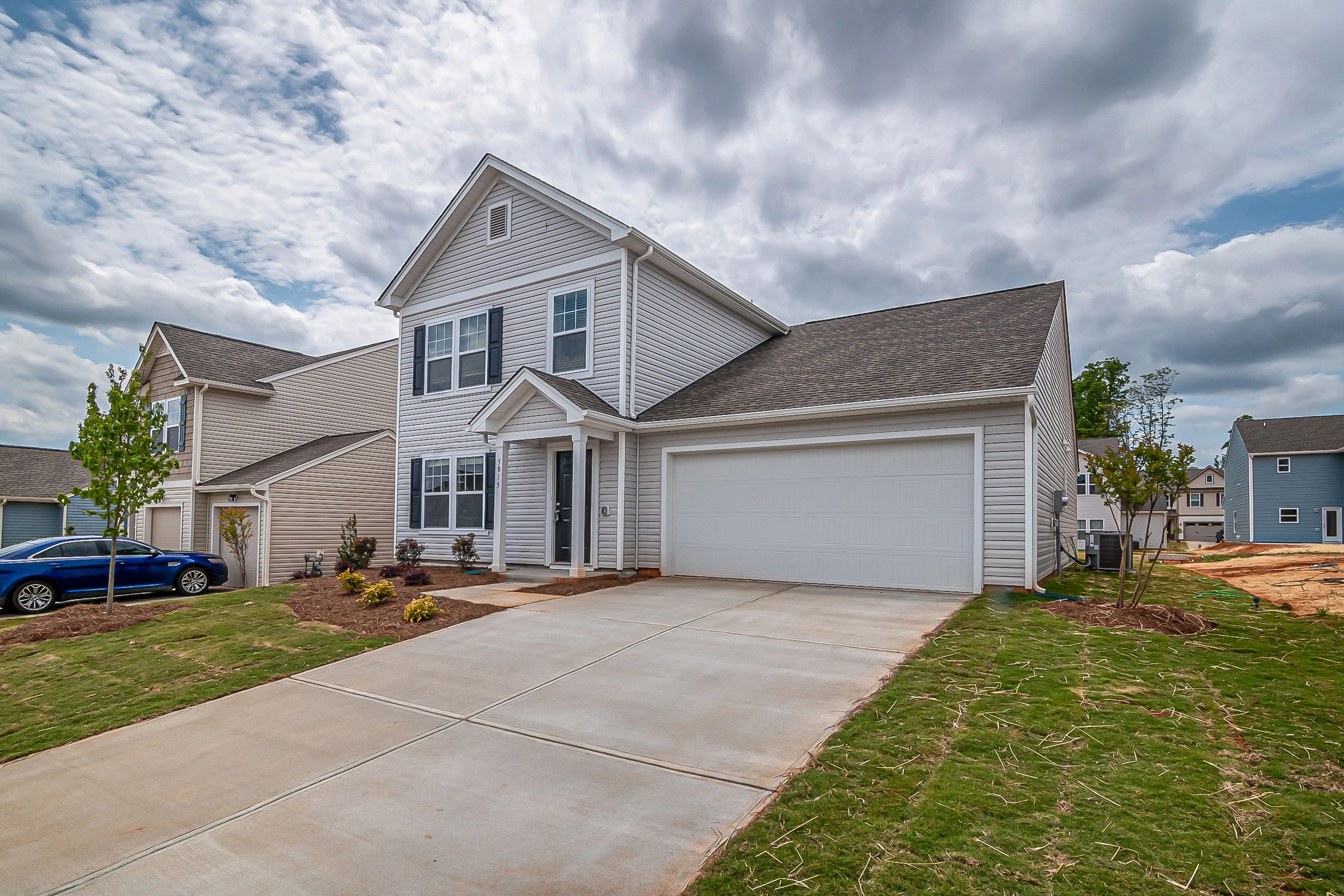Residential garage door in Frisco