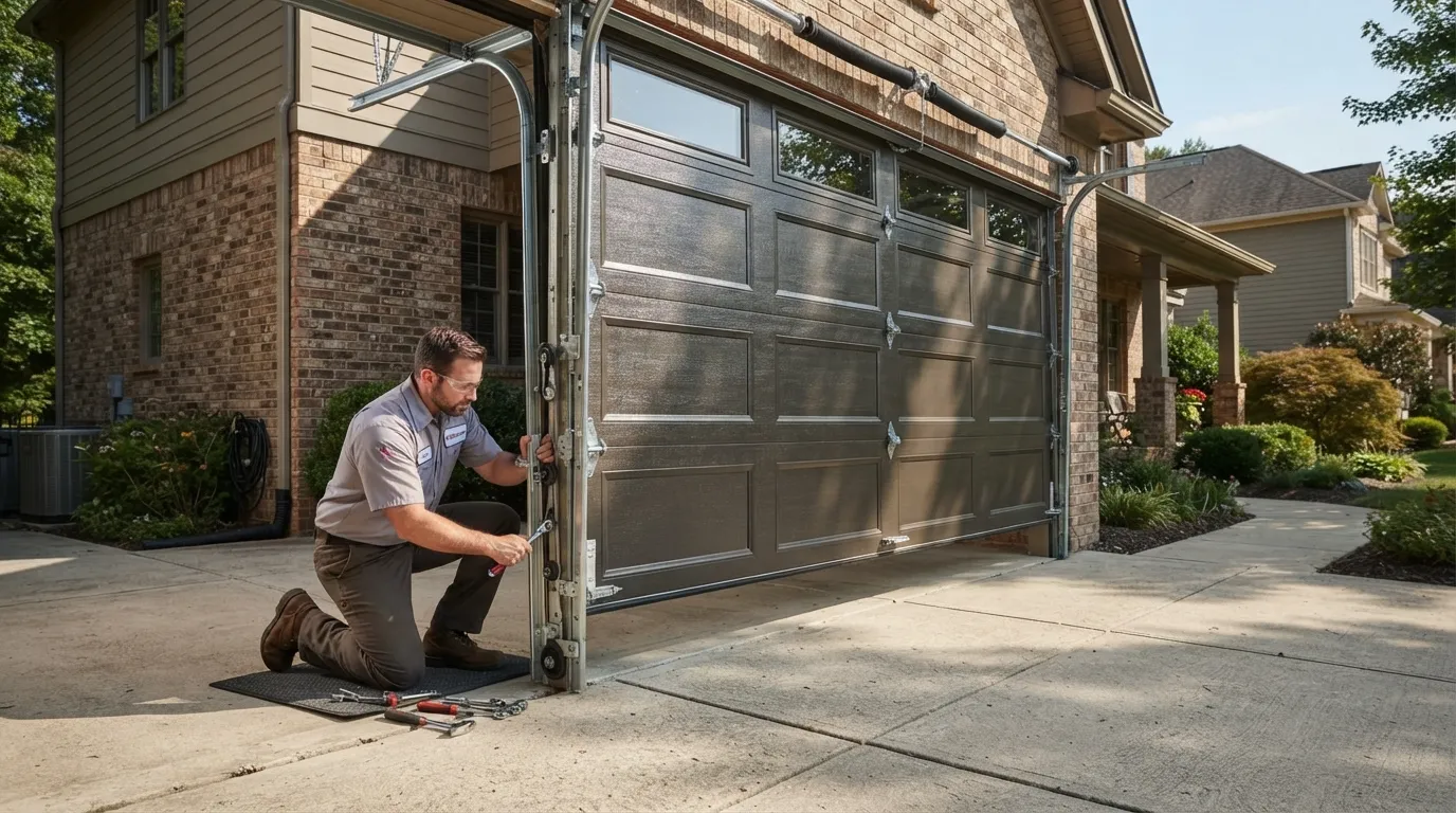 Roller Replacement for Corinth's Late-90s Garage Doors in Frisco
